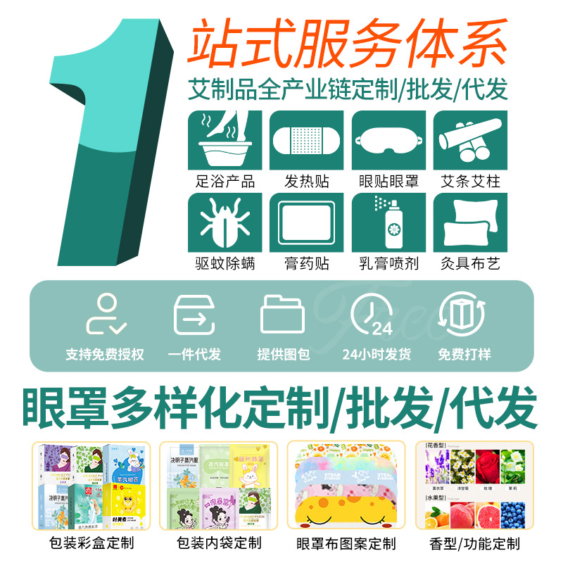 Lutein Steam Eye Mask Wholesale Disposable Heating Eye Mask Anthocyanin Steam Hot Compress Eye Mask Mugwort Eye Protection Patch