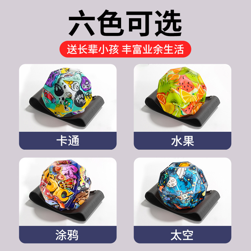 Wrist elastic ball new children's wristball with rope fitness throw ball pull-back ball toy for the elderly to relieve boredom artifact