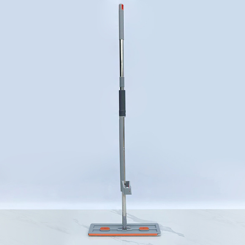 42cm Large Panel Flat Mop Hand-Free Washing Lazy Mop Dry and Wet Dual-Use Mop Household Mop Factory