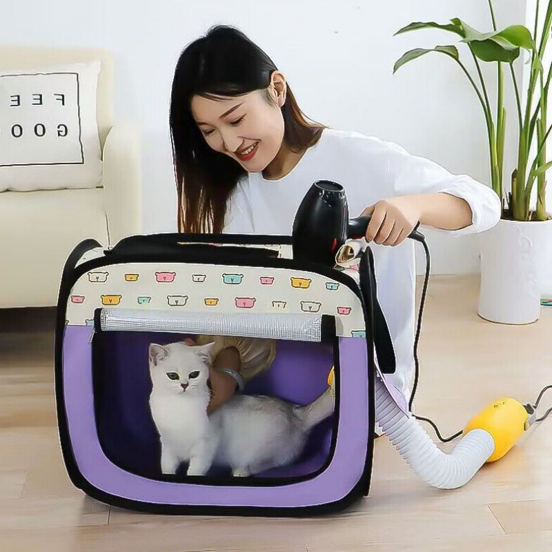 The Third Generation Pet Drying Box Hair Dryer Cat Hair Dryer Dog Bath Artifact Fully Automatic Household Dry Bag