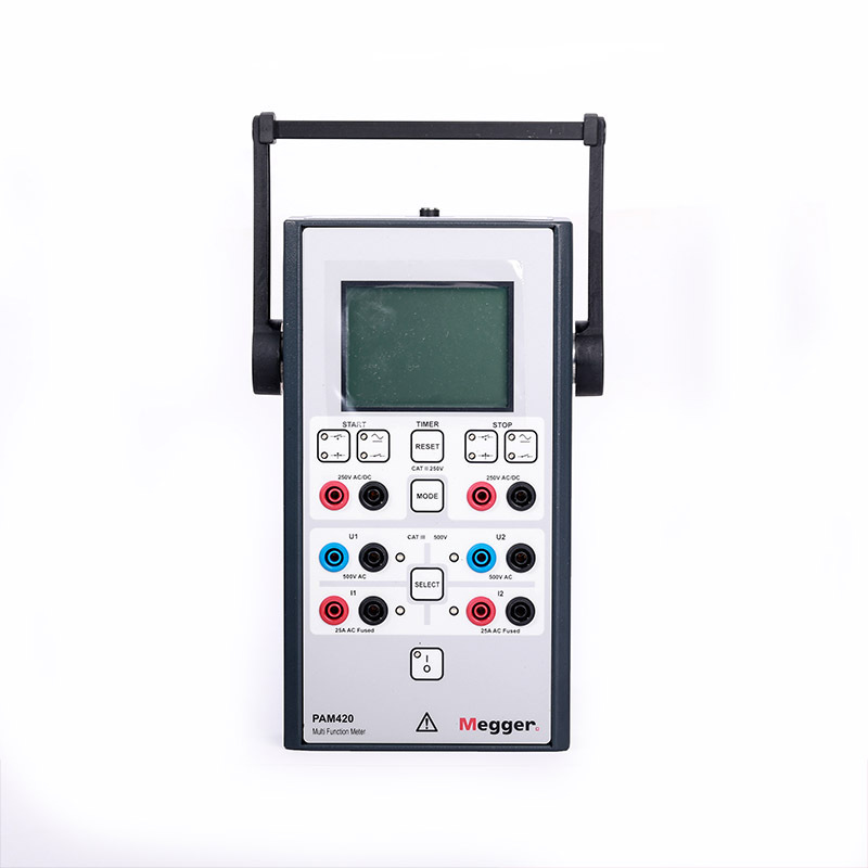 Многофункциональный тестер угла фазы Pam420, оригинальное импортное оборудование Megger Meike