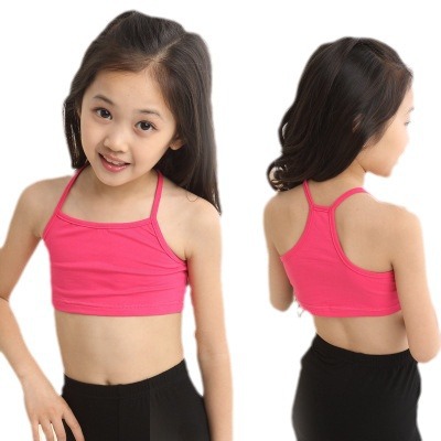 Girls' Intimates Bra, Girl's Bra, Tube Top, Chest-Wrapped Kidsren's Camisole, Little Girl's Developmental Period Student