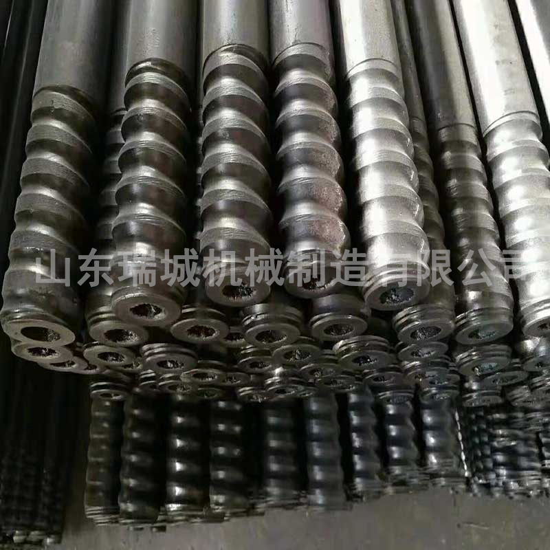 High-Strength Steel 40Cr T38/R38 Threaded Drill Rods for Blast Furnace Openings, Sturdy and Bend-Resistant, Support Customization for Hole Opening Machines
