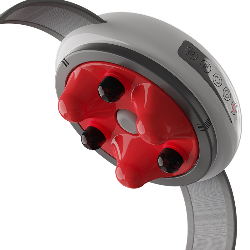 Abdominal Kneading Massager Belly Heating Hot Compress Mini Household Fully Automatic Charging Multi-Functional Electric Abdominal Massager