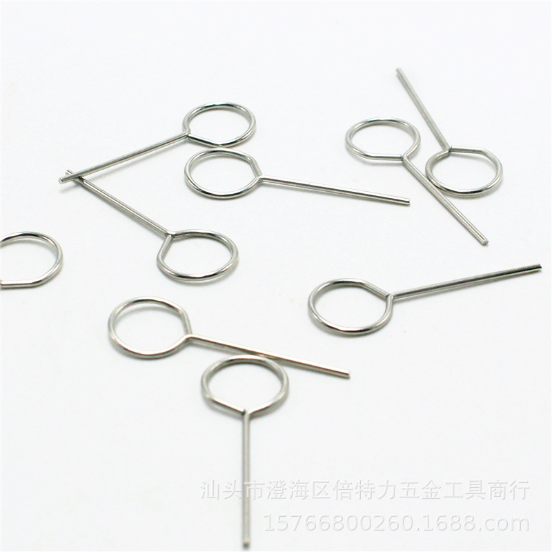 Creative card taking pin mobile phone tablet universal sim card inserting device highlight card taking pin integrated molding lengthened card taking pin