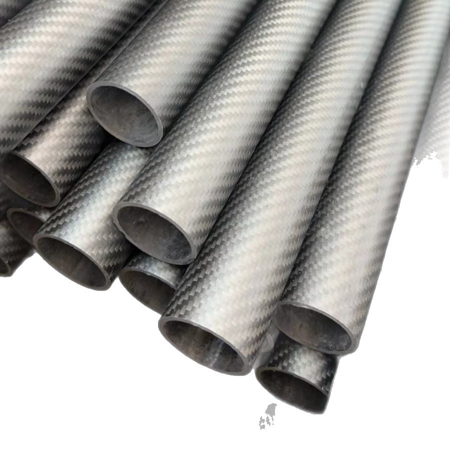 3K High-Strength Carbon Fiber Tube 35*32mm Glossy Matte Hollow Composite Medical Carbon Tube Manufacturer Direct Sales Tubing