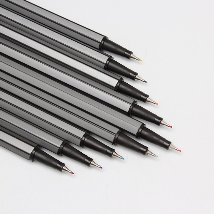 Контурная ручка 0.4мм, набор акварельных ручек многоцветного штриха, подарок для подписей