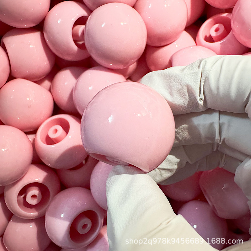 Dopamine Ball UV Plated Ball Fruit Box Top Cover Tissue Box Clown Nose Drawer Handles Storage Decorative Accessories