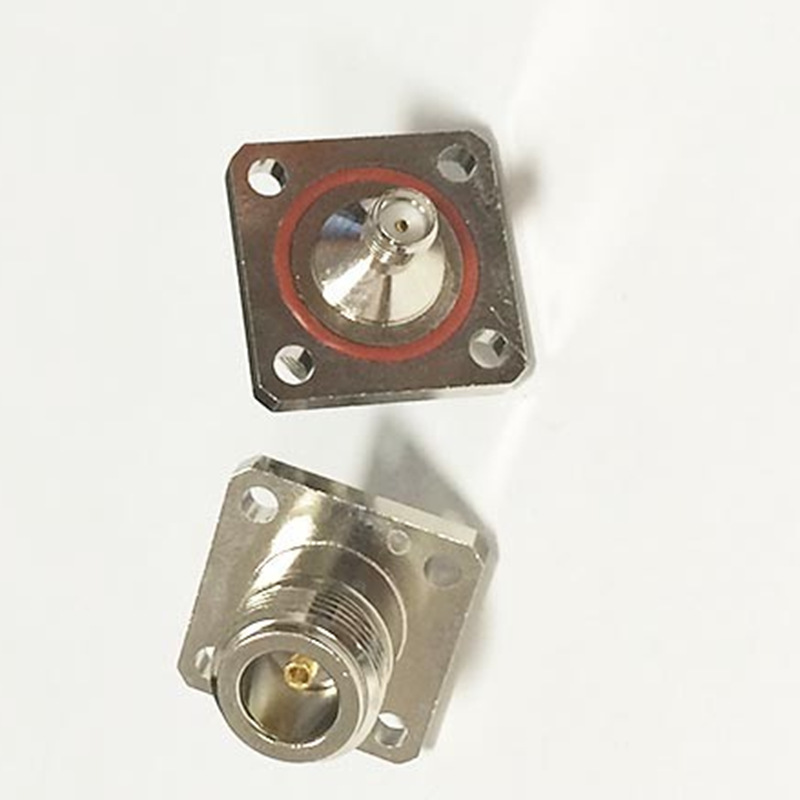 Nkf/Smak Sma Female to N-Type Pcb Square Board Female Adapter Waterproof Box Adapter Rf Rf