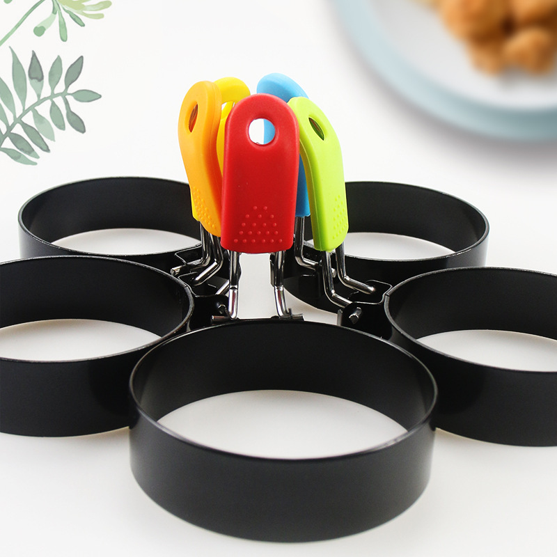 Анти-ожоговое яичное кольцо с антипригарным покрытием для круглого омлета, модель для омлета, форма для омлета, артефакт для омлета