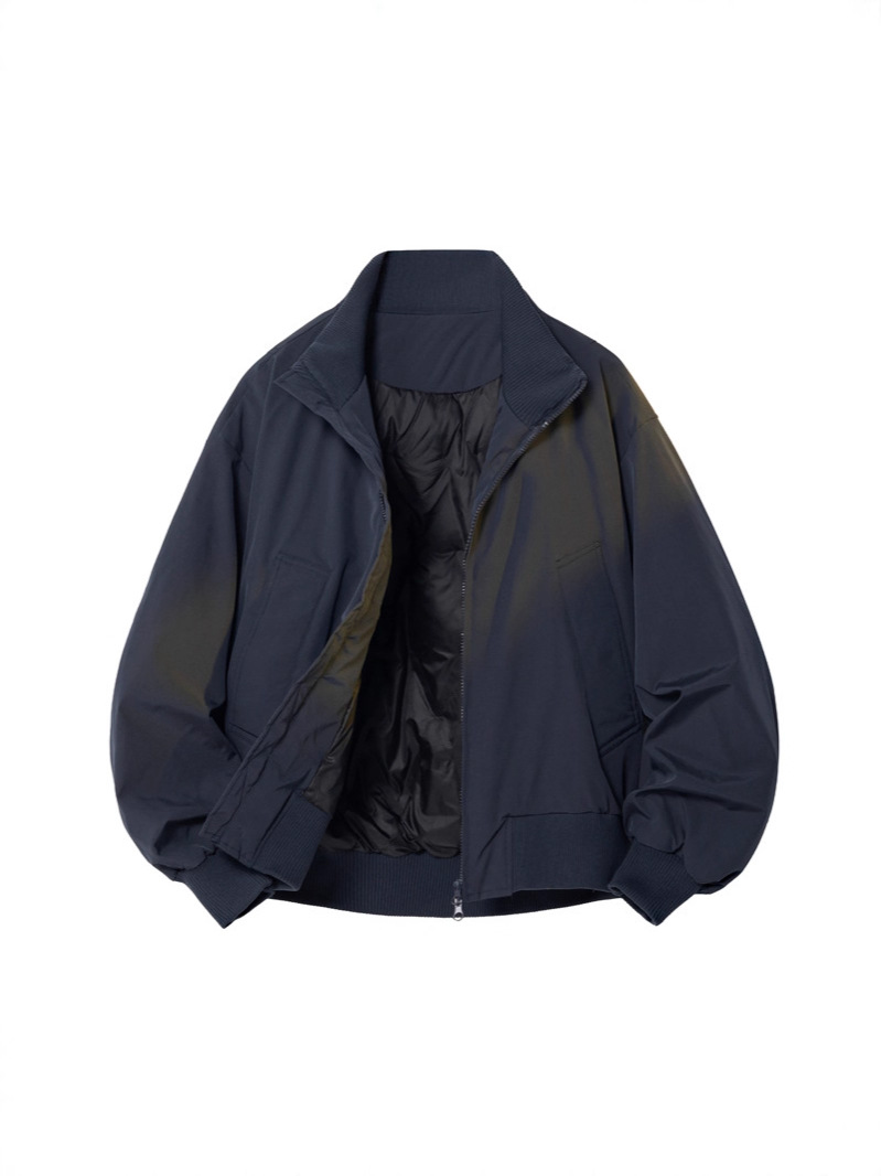 90% White Duck down American Pilot-Style down Jacket for Men, Cleanfit High-End Stylish Short Jacket