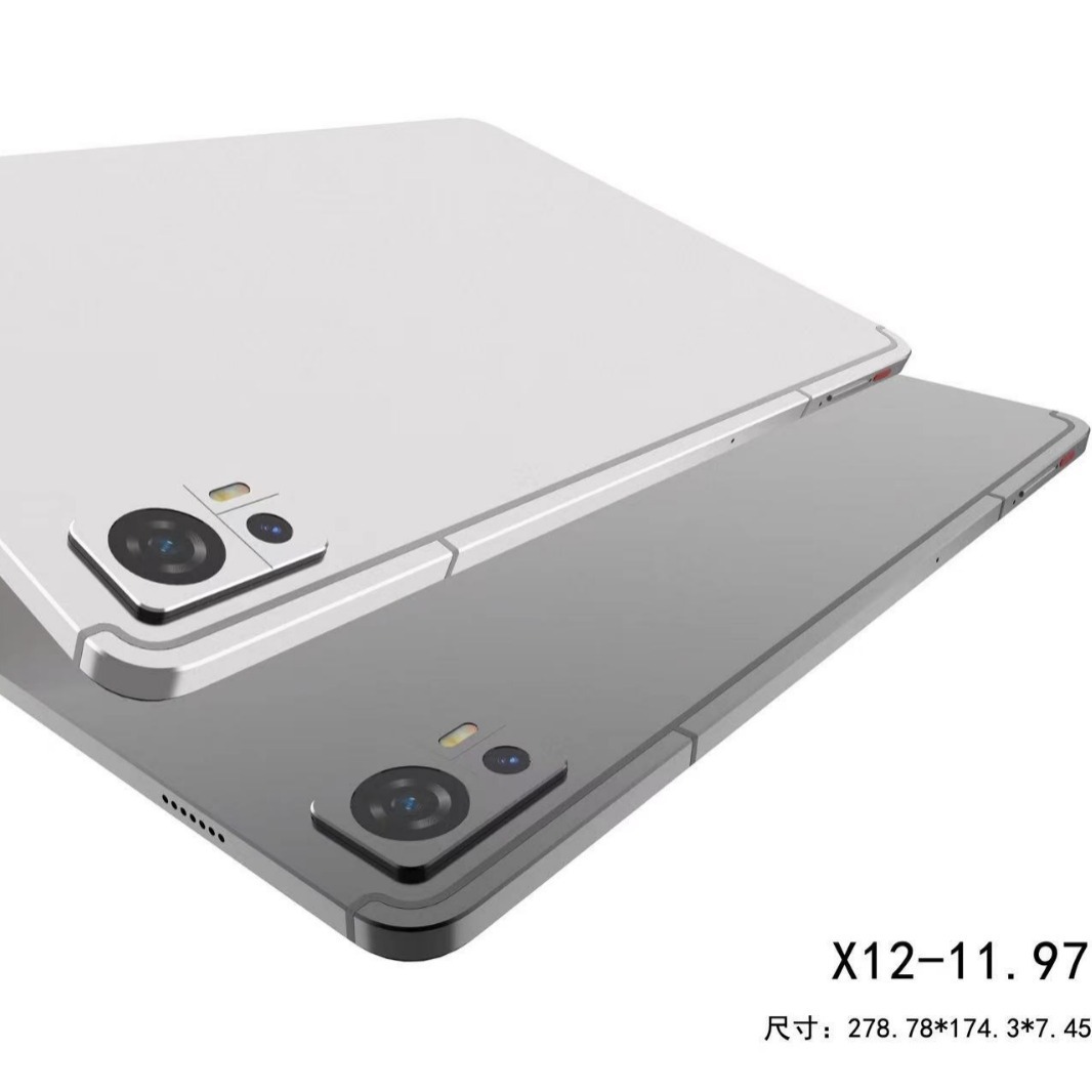 2025 New Model 12inch Cross-Border Foreign Trade Tablet 5g with Plug-In Card, Factory Direct Supply, High-Definition Full Screen