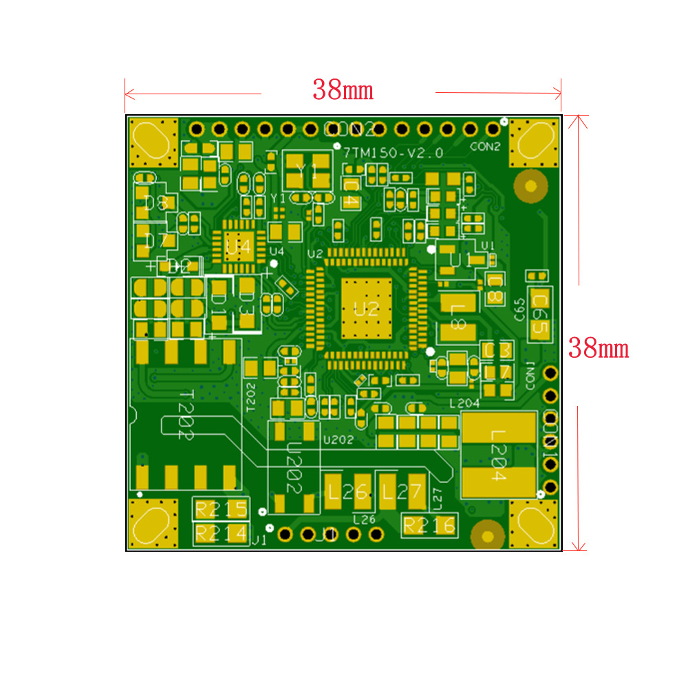 7Inova 7 flag 600 Megabyte power line carrier module 12V Security Elevator access control robot pipeline detection