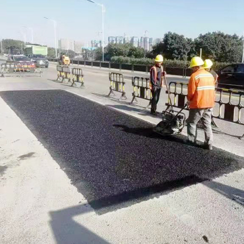 Asphalt Manufacturer Cold Patching Material Road Repair Material Track Tank Bottom Asphalt Sand Pothole Filling Cold Asphalt Pavement Fast