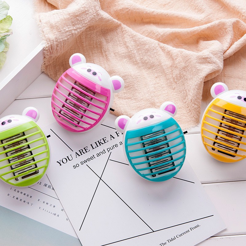 Factory Direct Sales Happy Pig Mosquito Killer Lamp 2017 New Home Socket Cartoon Mosquito Killer Lamp Creative Bedside Lamp