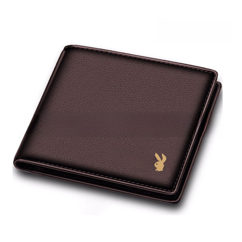 Son Short Wallet Men's Wallet Wallet Young Students Horizontal Fashion Short Wallet All-match Gift Wallet