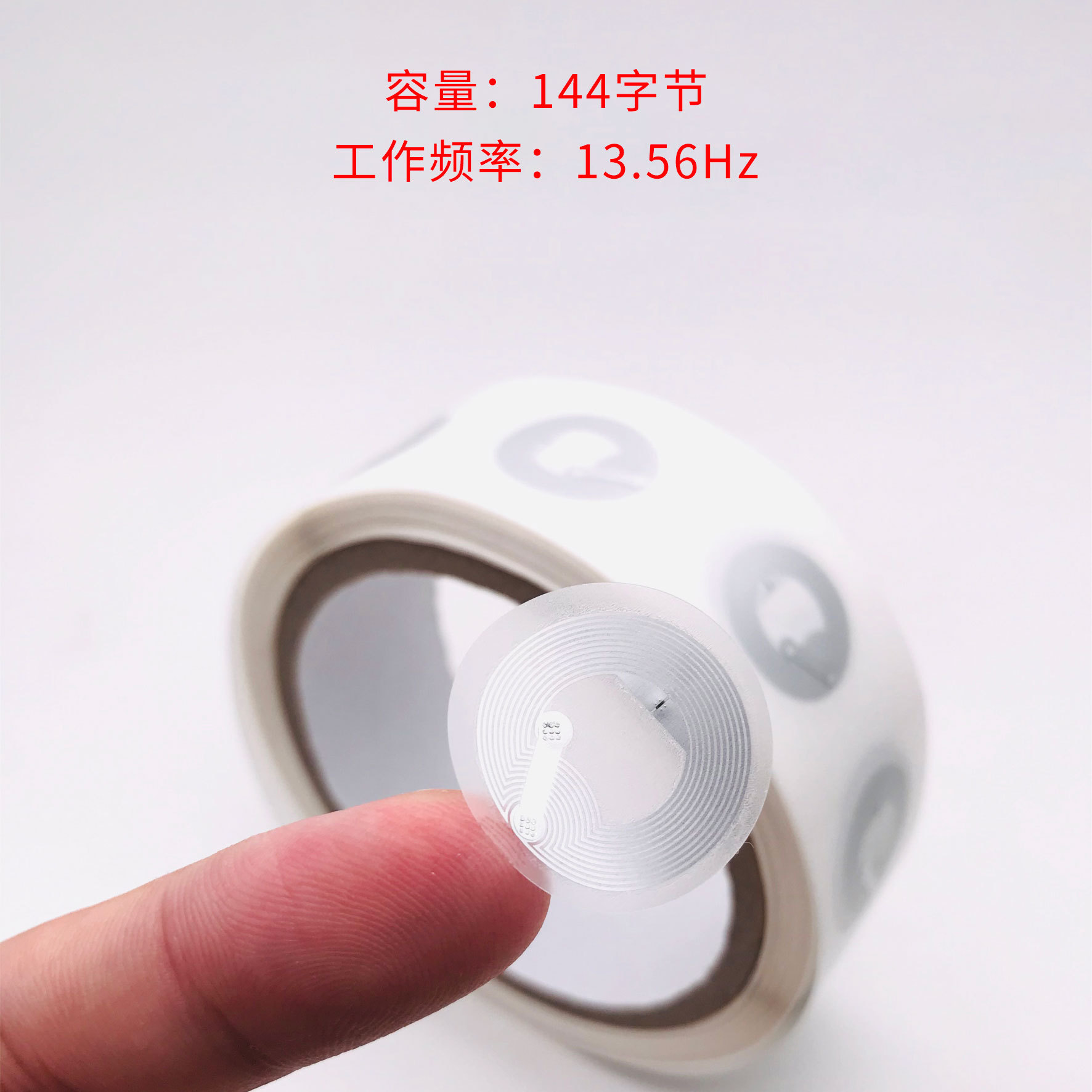 Ntag213 Digital Label Nfc Sticker Homemade Music Wall Round Card Coin Card Shortcut Instructions Reading and Writing Biography