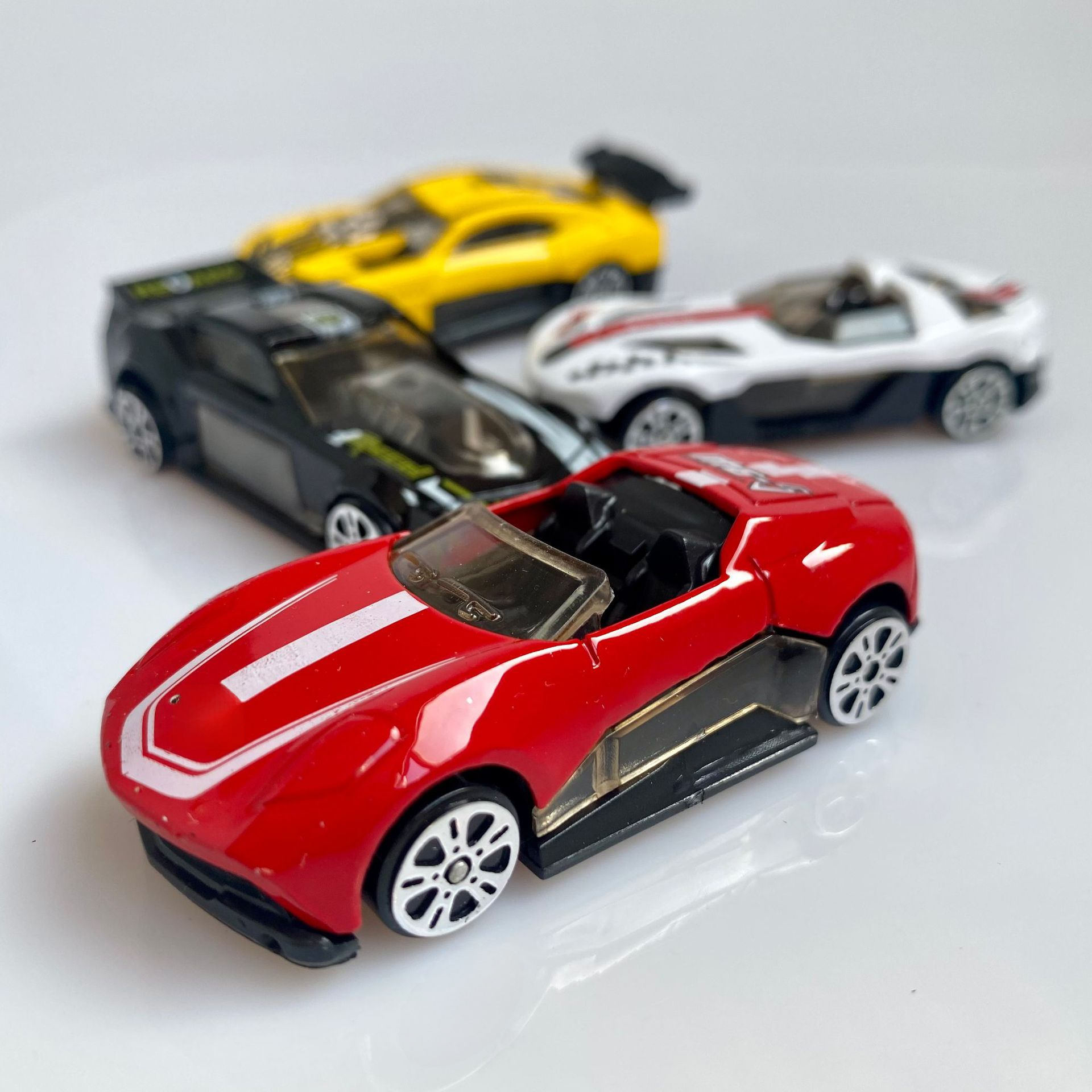 Children's Alloy Sliding Car Kids Baby Toy Car Set Boy Model Toy Car Mini Racing Car