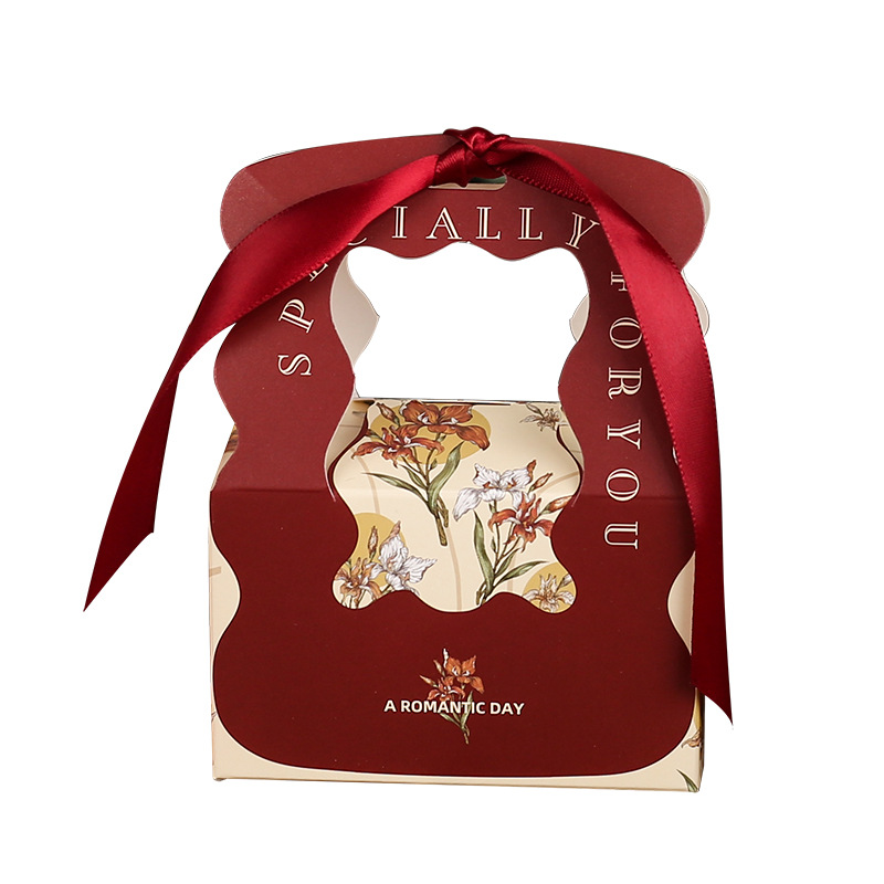 New Wedding Candy Box Wedding Engagement Small Fresh Gift Box Portable Candy Box Little Red Riding Book Accompanying Gift Box Large