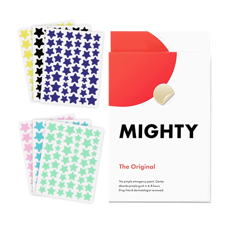 51 Pieces of Colorful Star Soothing Acne Patch Hydrocolloid Acne Patch Adsorption to Improve Acne Skin Acne Patch Amazon