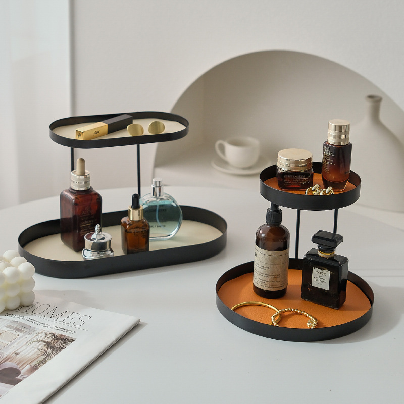 Косметическая коробка для хранения кросс-браундер ароматерапия настольный поднос умывальник комод входной ключ парфюмерная стойка железная