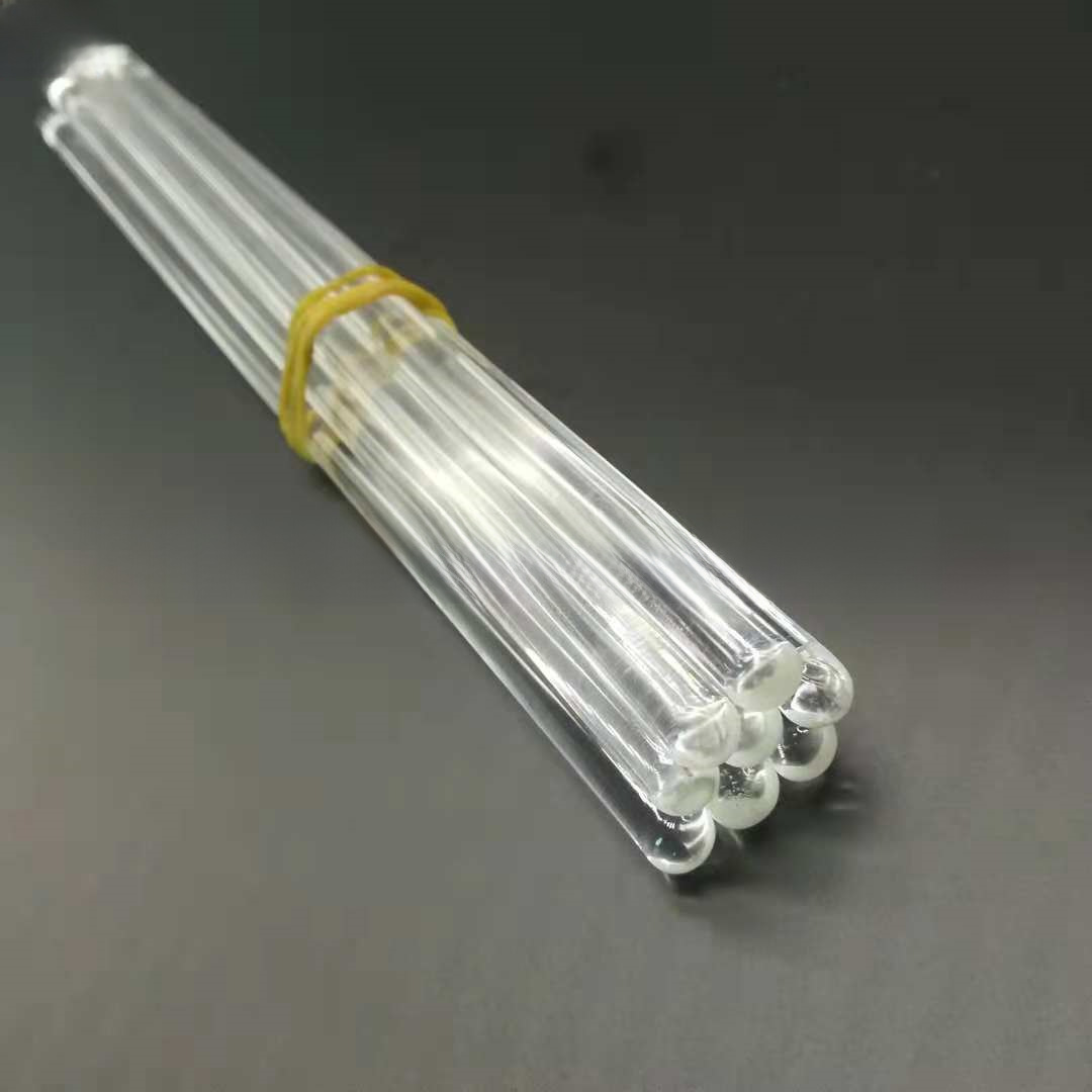 20CM high quality glass rod high quality baking head solid glass rod high temperature resistant glass stirring rod experimental instrument