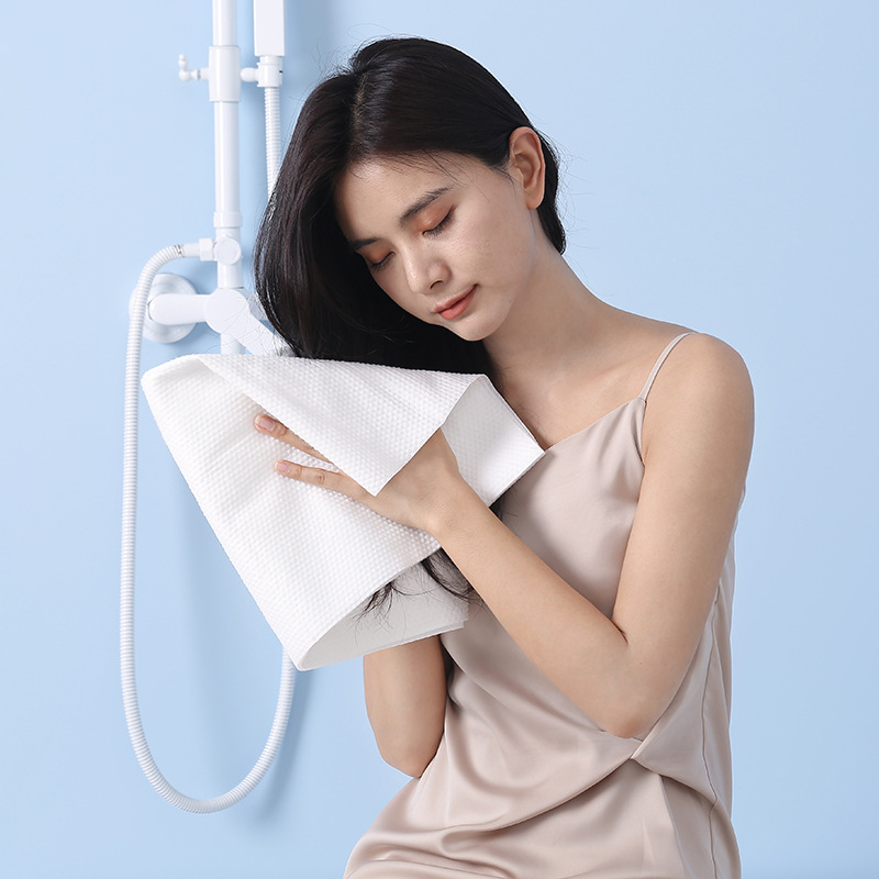 Bulk Disposable Towel Bath Towel Beauty Salon Barber Shop Bath Head Wash Travel Non-woven Hair Towel