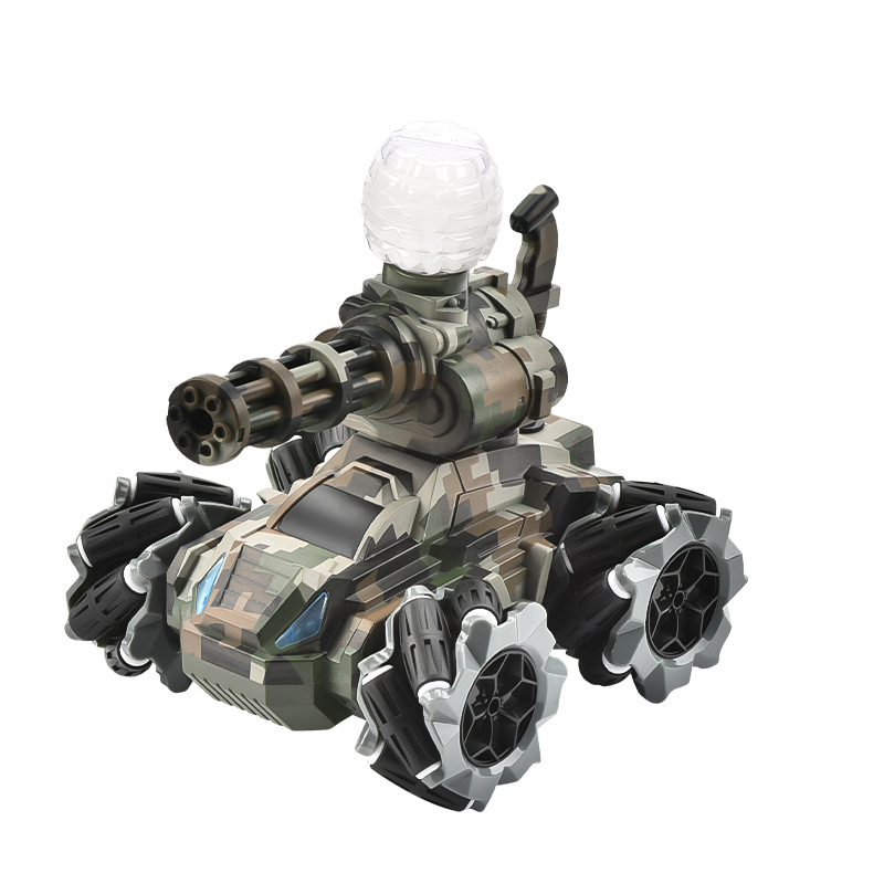 New Gesture Remote Control Car Super Water Bomb Battle Tank Toy Rechargeable Spray Off-Road Mecha Racing Car