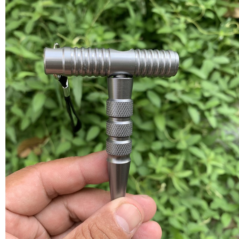 Removable self-defense cool stick key stick pen stick Cuban rattan aluminum alloy tactical pen women's self-defense Wolf stick