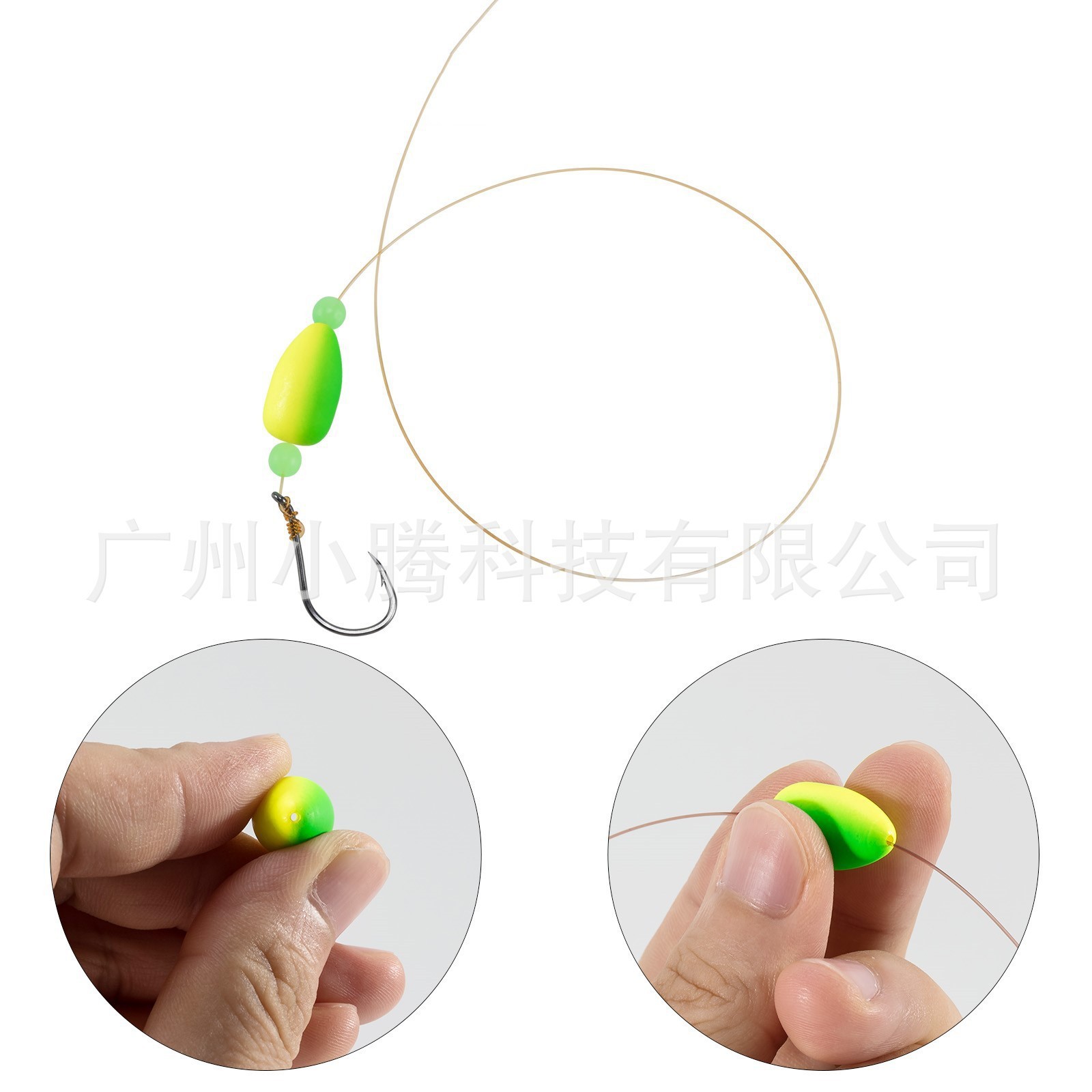 Eva Bullet Fish Float Eye-Catching Fishing Float Short Float Fishing Gear Supplies Highly Sensitive Bass Crucian Carp Foam Float