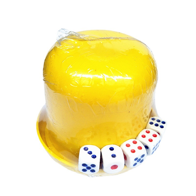 Factory price directly for color dice cup with color screen Cup suit KTV commonly used two yuan supply