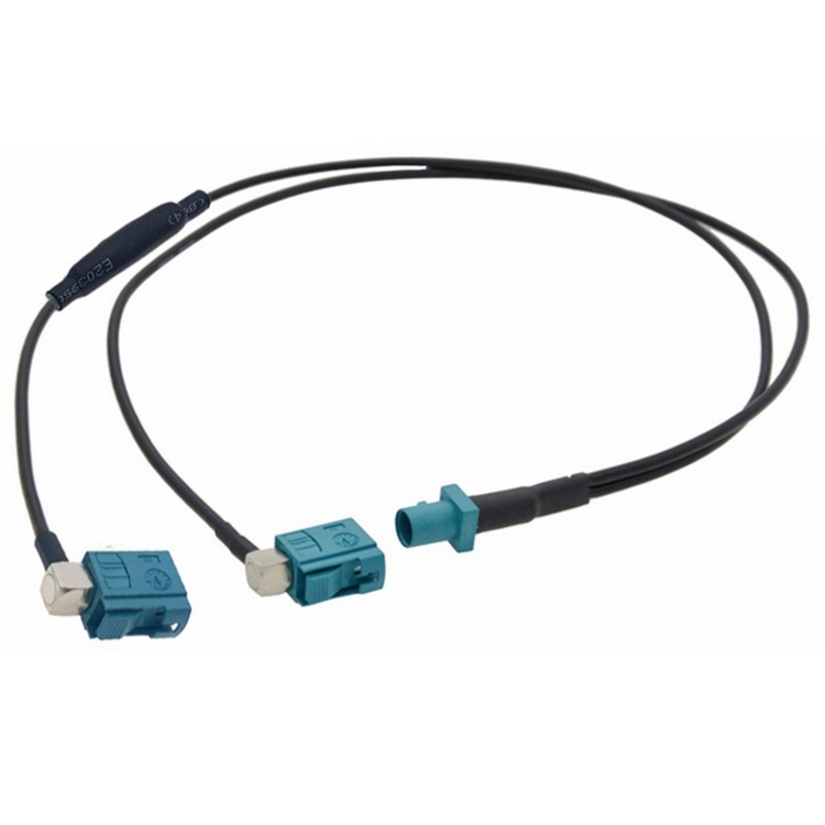 Fakra Z Male Curved Female One-To-Two Diode Car Boat Navigation Gps Radio Rg174 Mercedes-Benz