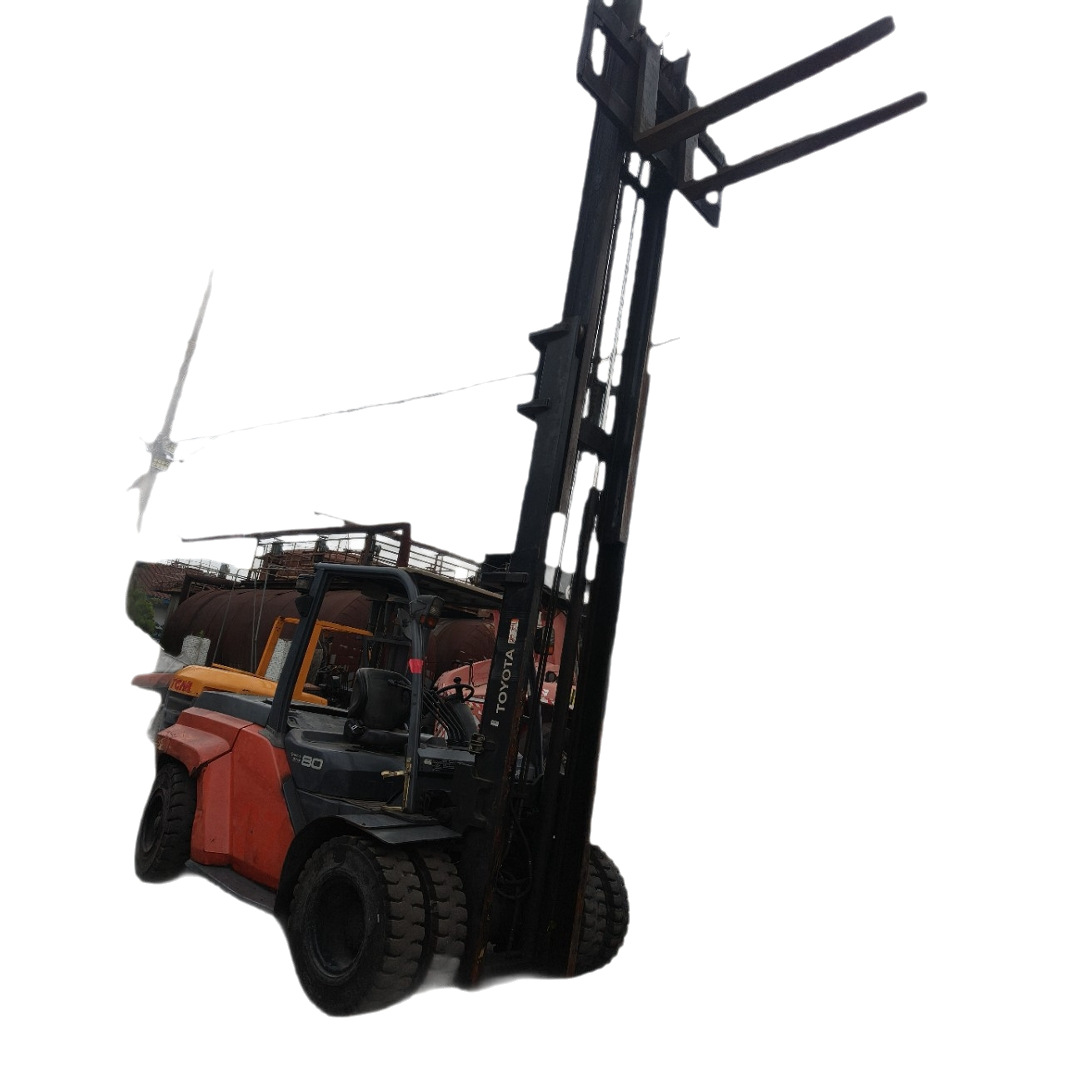 Supply Used Toyota 8 Ton Forklift Japanese Diesel Forklift Used Komatsu Heli Tcm Mitsubishi Forklift