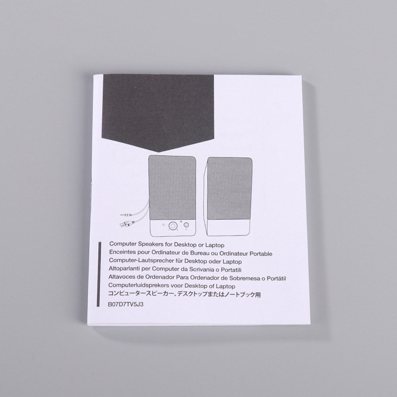 Manual printing factory black and white color printing product sample book manual design album brochure brochure printing