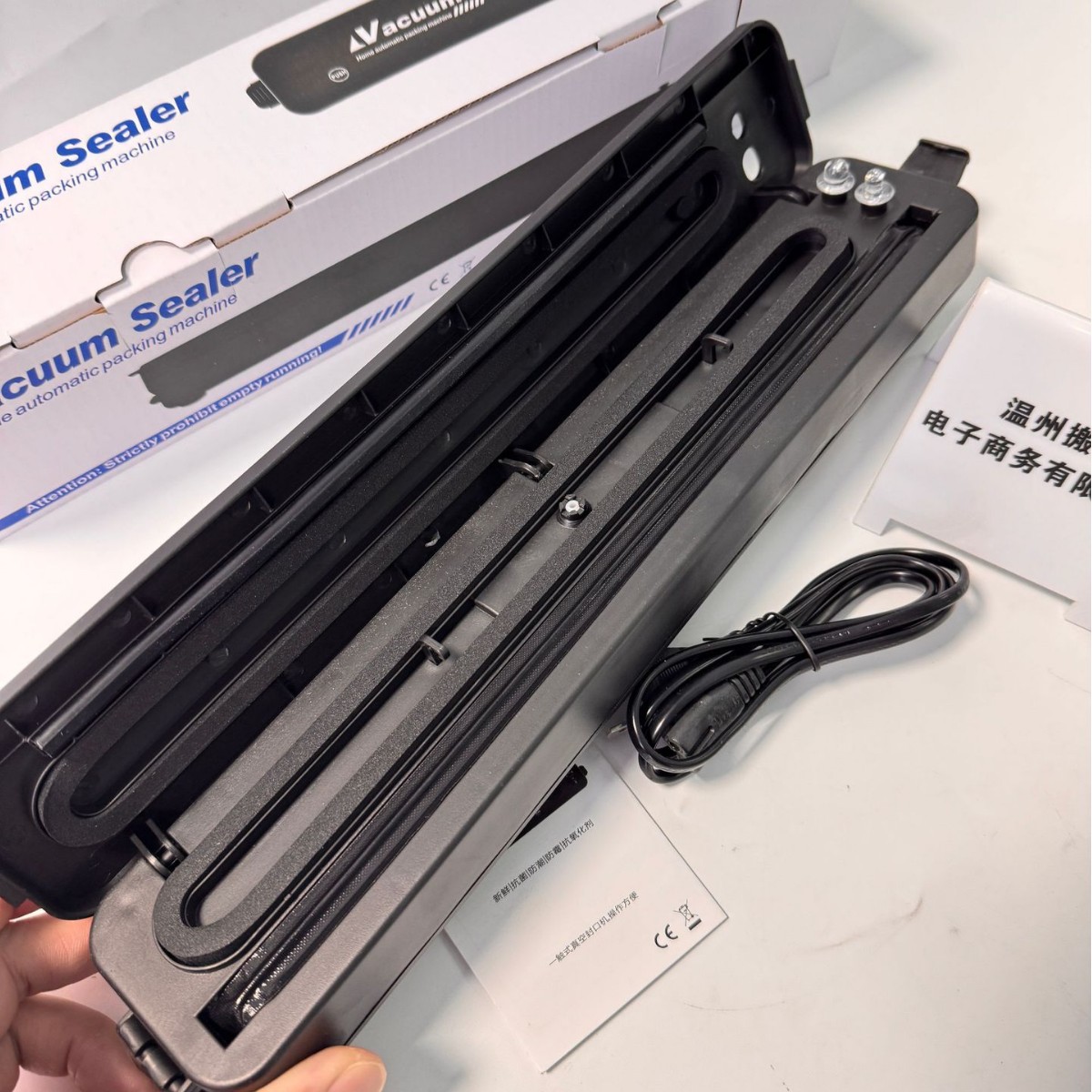 Cross-Border Vacuum Packaging Machine Household Small Automatic Sealing Machine Portable Vacuum Food Preservation Vacuum Machine Household