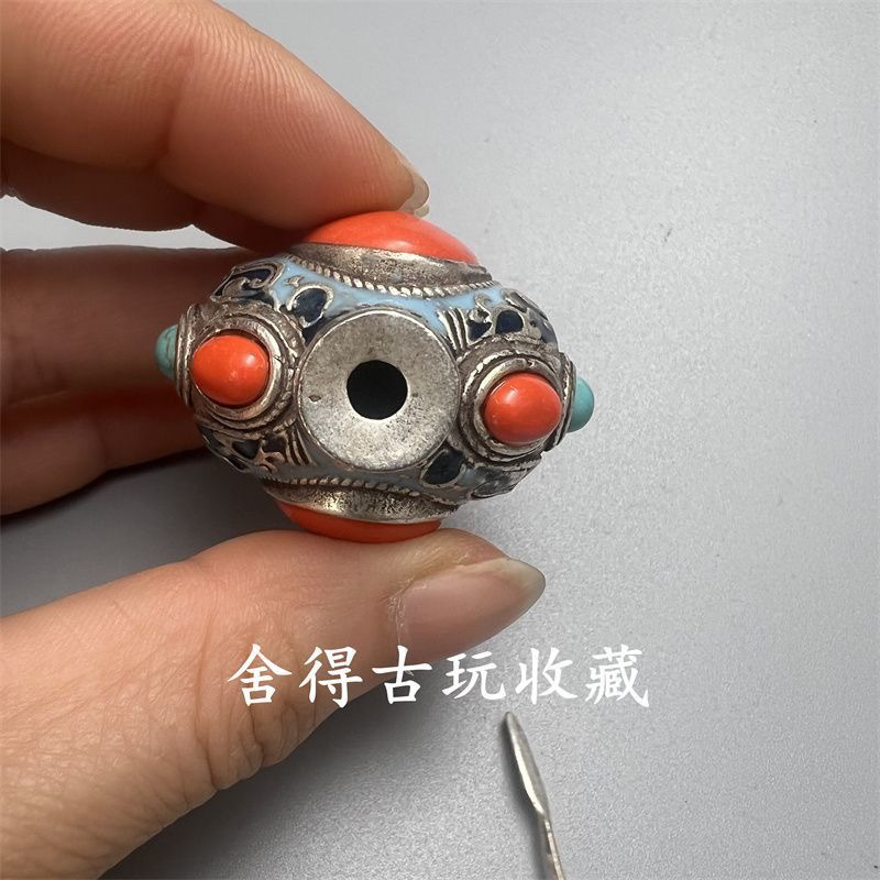 Special Snuff Bottle Collection, Alloy Copper Collection, Inlaid Gilt to Create Internal Painting, Cloisonné Smoking Set, Xizang Gems