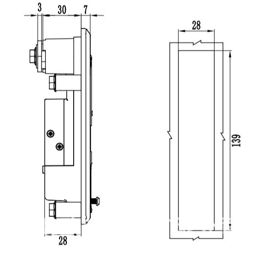 Supply Opel DS712-6 electronic lock, magnetic lock, smart lock for indoor quick opening smart anti-theft door