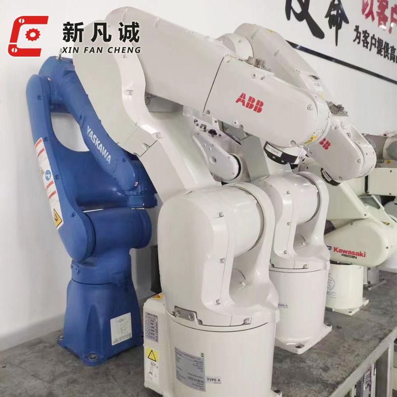 Used ABB IRB1200-7 small six-axis mechanical arm 7KG loading and unloading handling grinding desktop robot