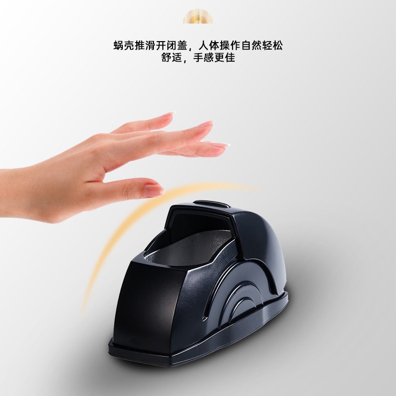 Car Ashtray with Cover, Creative Sliding Cover, High-End Artifact for Car Interior Decoration, Door Device That Does Not Fall Off and Prevents Flying