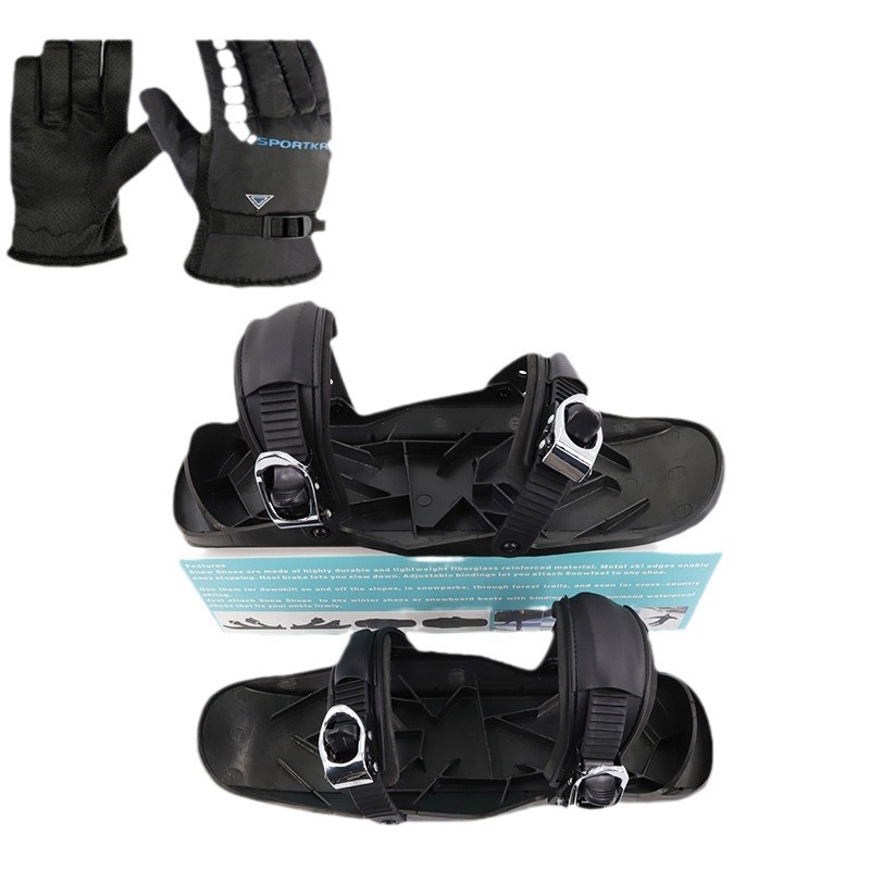 New Mini Third Generation Ski Shoes Mini Ski Skates Mini Ski Shoes Outdoor Snowboard Shoes Snowboard
