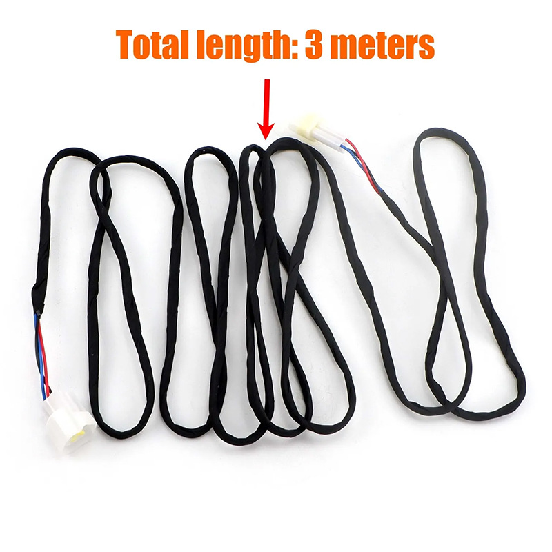 Parking diesel heater accessories LCD screen extension cord 12 v2kw5kw8kw3/4 meters extension switch cable