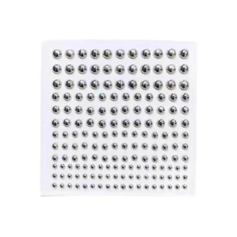 Fake Eyebrow Nail Stickers, No-Punch Lip Nails, Nose Nails, Silver Lip Beads, No-Hole Jewelry, Face Stickers, Music Festival Diamond Stickers