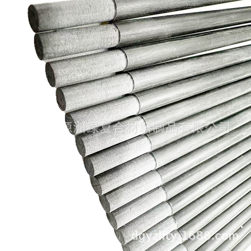 High-Quality Carbon Fiber Rod Processing, Slotting and Drilling, 3K Carbon Fiber Rod, Good Straightness Carbon Fiber Rod, Carbon Rod