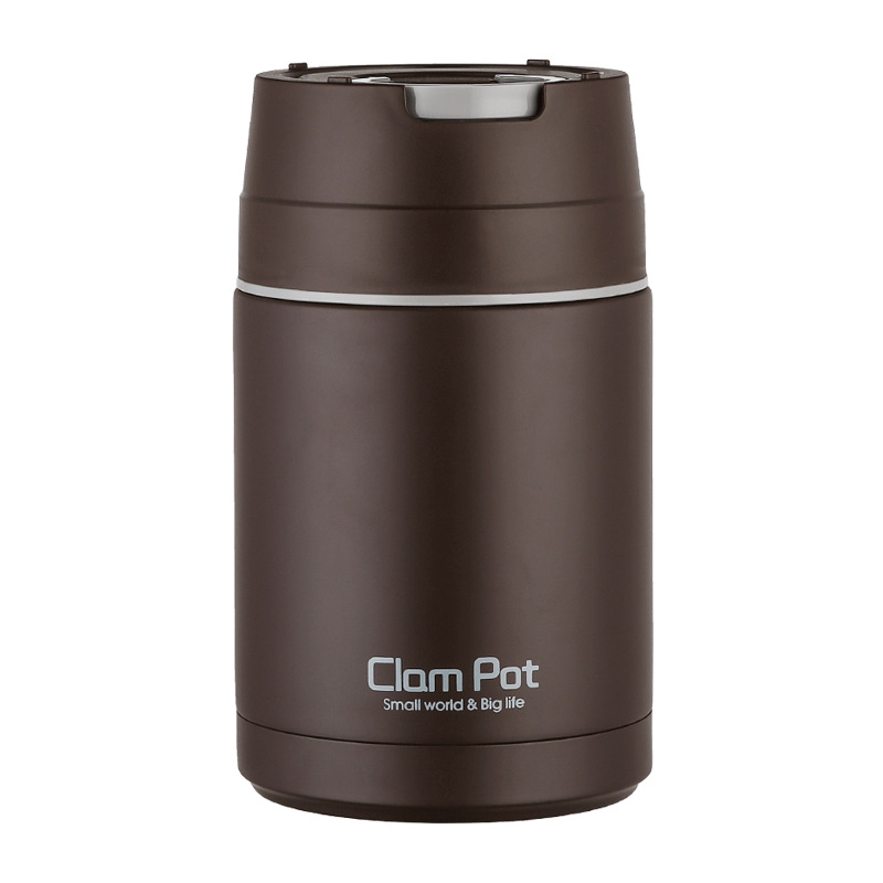 Hengsen 304 Antibacterial Stainless Steel Double-Layer Vacuum Stewing Cup Stewing Pot Portable Breakfast Cup for Office Workers and Students