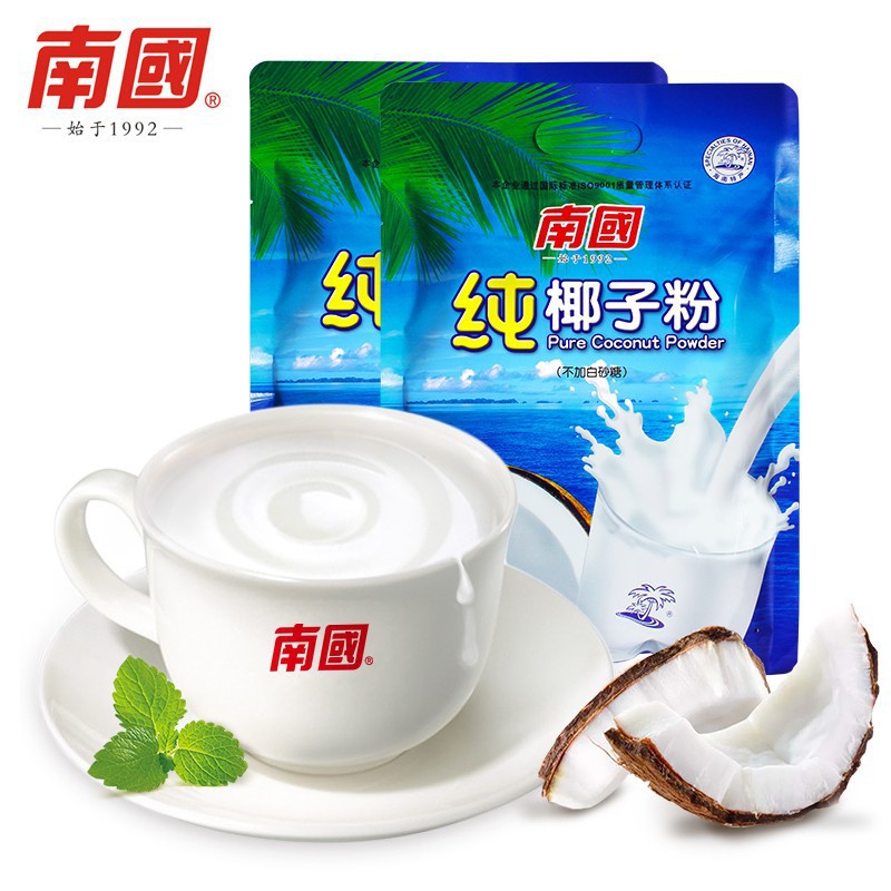 Pure Coconut Powder Without Sucrose Added Hainan Specialty 320g Bag Instant Baking Small Bag