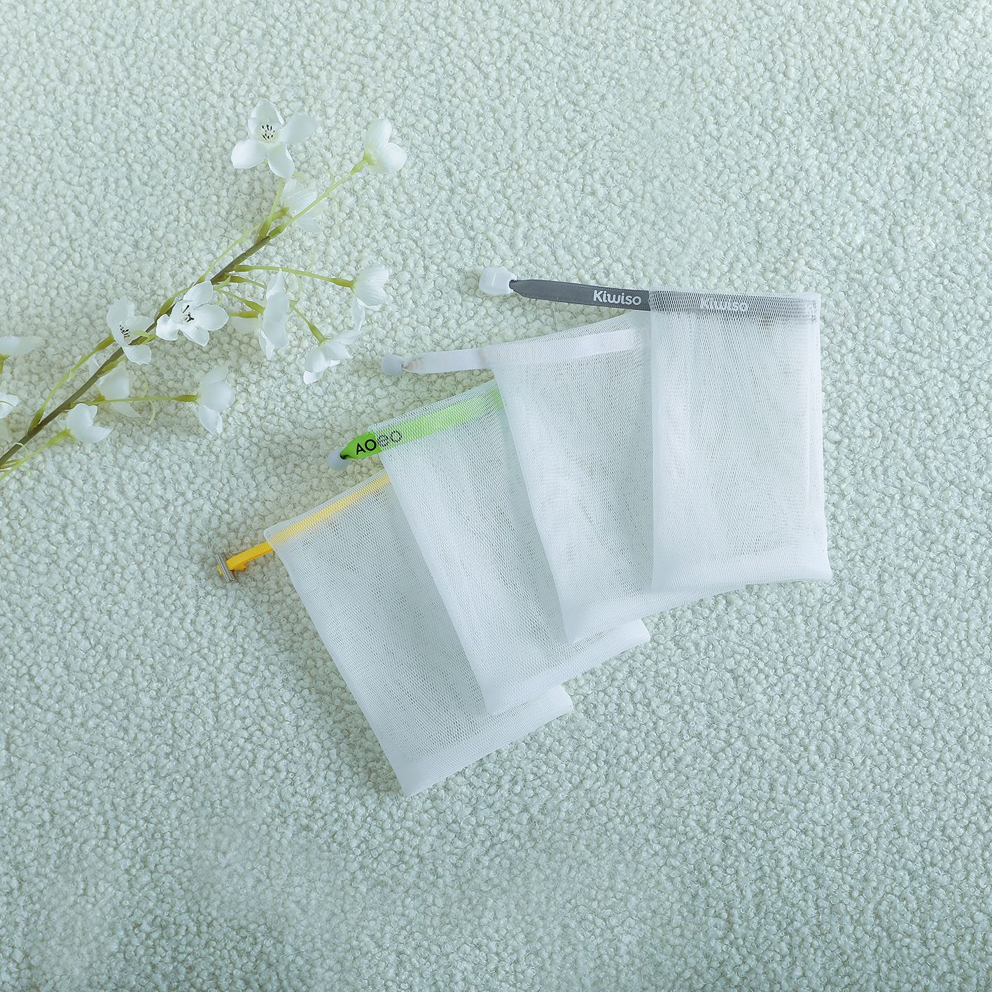 Cross-border soap bag foaming net face washing foaming bag cleansing net dense soft foaming net facial cleanser