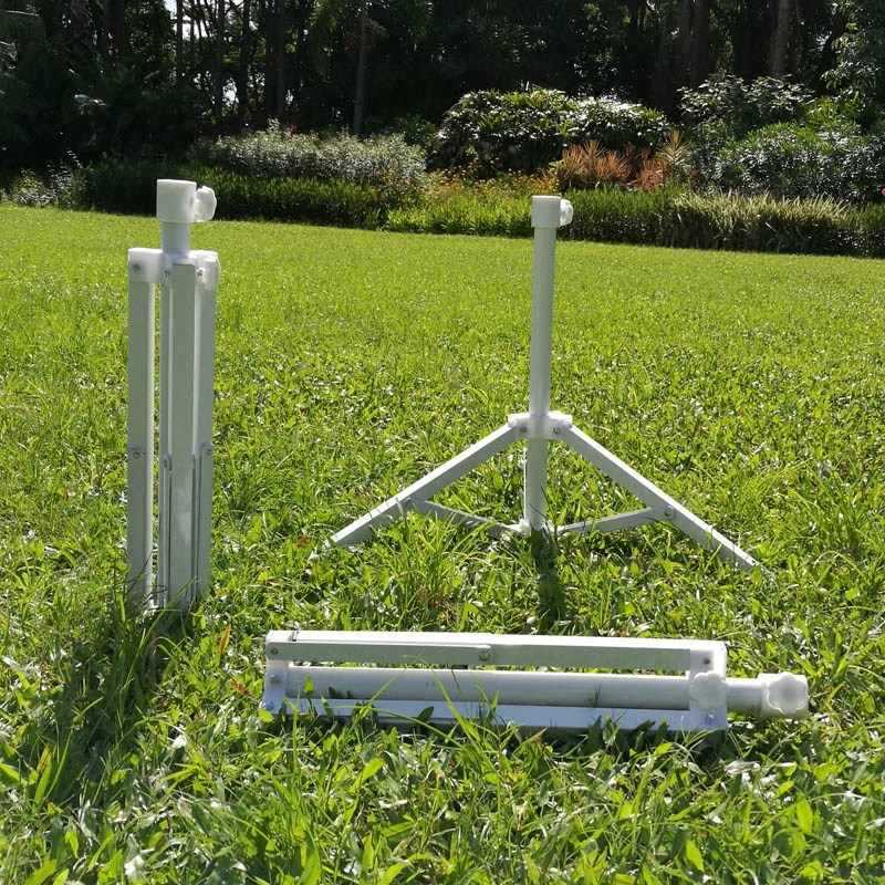 Outdoor Umbrella Seat Stall Sunshade Beach Sun Umbrella Insert Portable Foldableable Cross Umbrella Seat Bracket Fixed Base