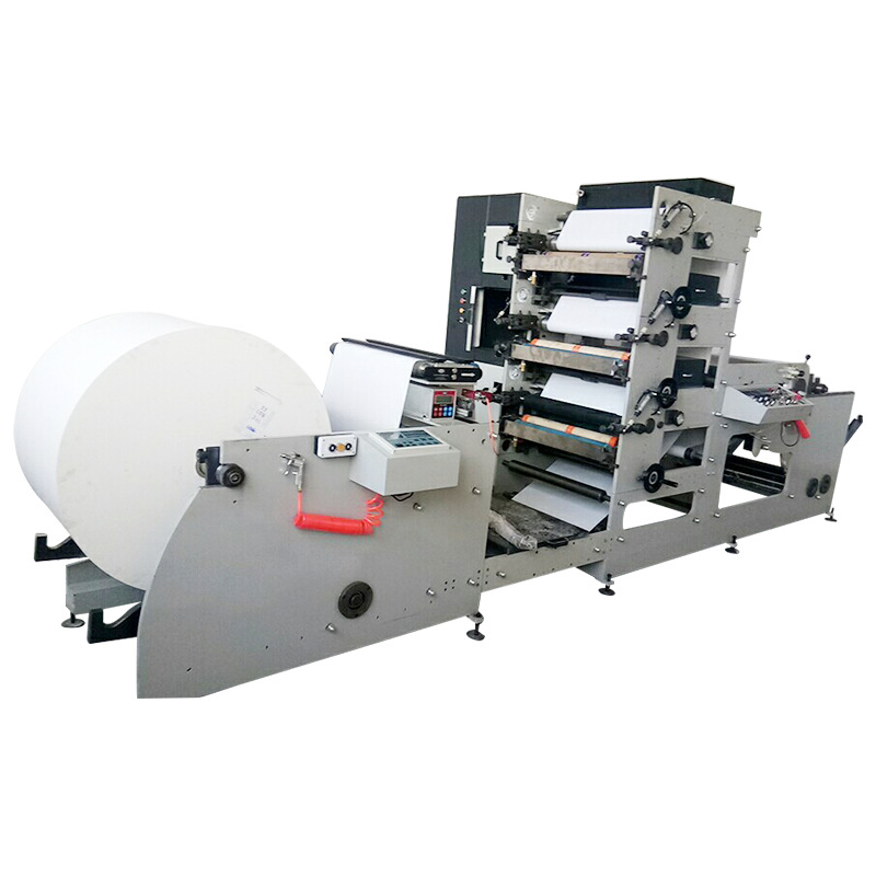 Flexographic Printing Machine Laminated Paper Label Printing Machine Hamburg Paper Cup Adhesive Flexo Printing Machine Customization