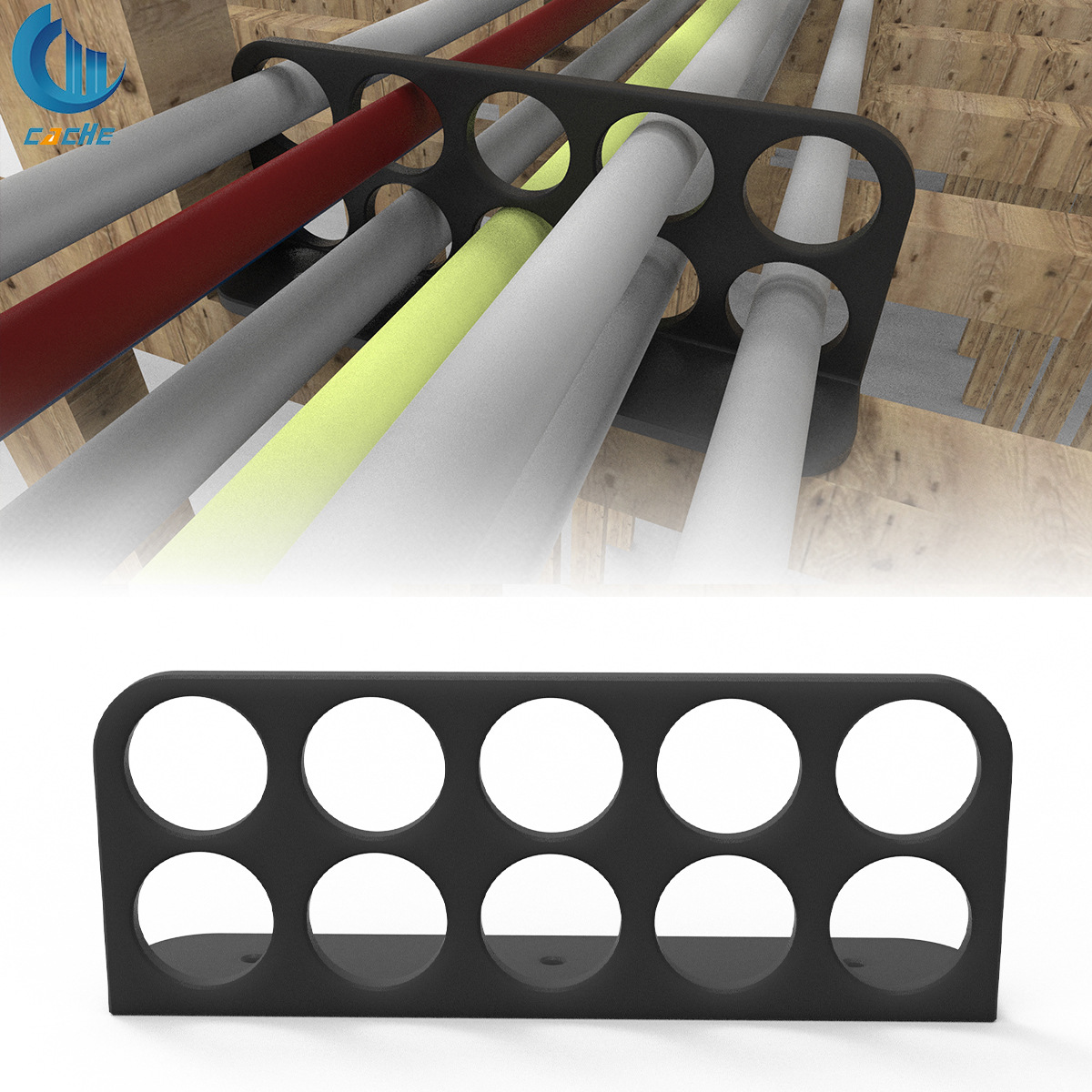 Кронштейн для проводов Spot, фиксированный кронштейн для проводов, подходит для поддержки проводов Cablechase