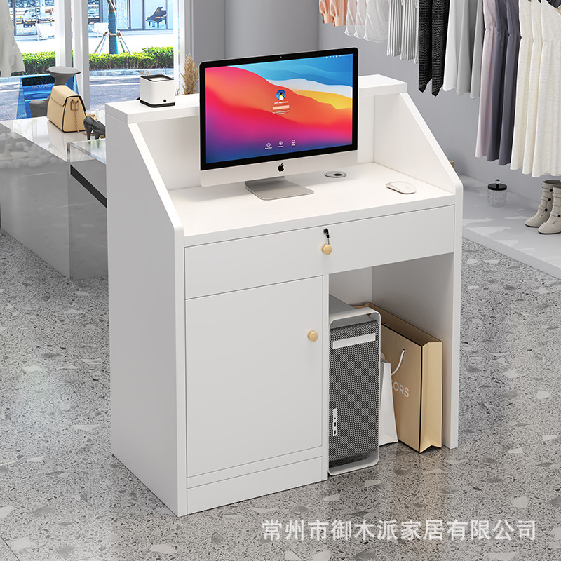 Cashier Counter, Small Bar Counter, Clothing Store, Restaurant, Beauty Salon, Mother and Baby Store, Front Desk Reception Desk, Commercial Business